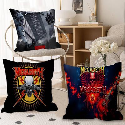 Heavy Metal Rock Roll Music MMegadeths Pillow Anime Pillow Sofa Bed Head Pillow Cover Cushion Cover X Cm Fashion