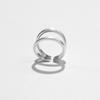 Elegant Adjustable Vintage Ring for Women - Luxurious Non-Fading Design