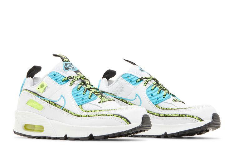 Nike Air Max 90 SE Worldwide Pack Blue Fury Volt (GS)