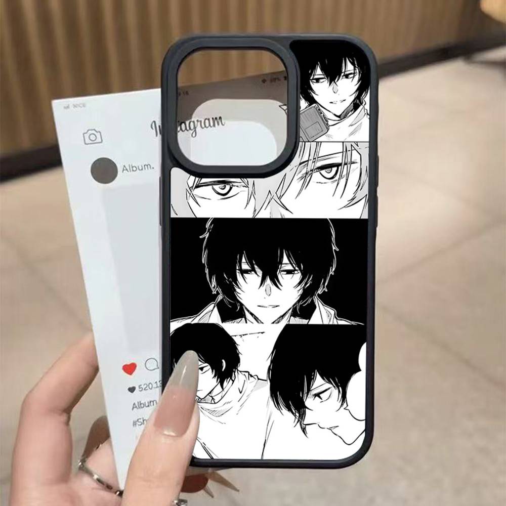 Anime Bungo Stray Dogs Dazai Osamu For iPhone 17 16 Pro Max Air 13 12 Mini 14 15 Plus 11 PC+TPU Back Cover