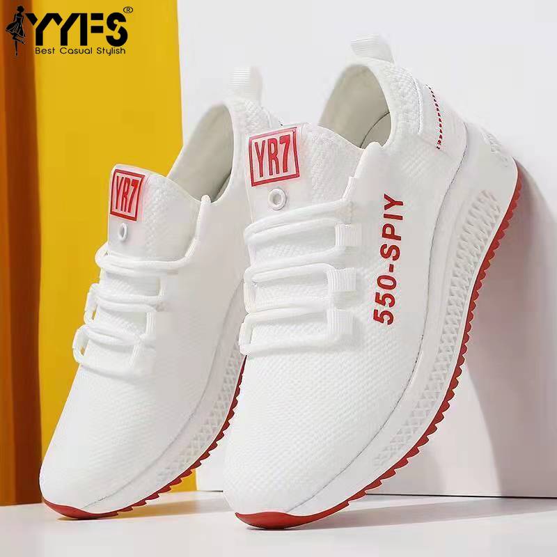 Foreign Trade New Casual Sports Shoes Women's Shoes Mesh Breathable Trendy Shoes