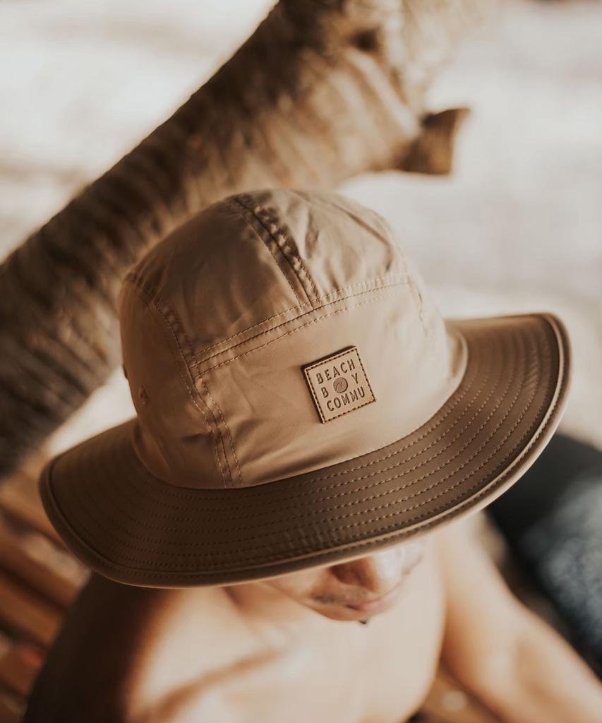 Bichiboikeomyu Surfing Surf Hat Brown