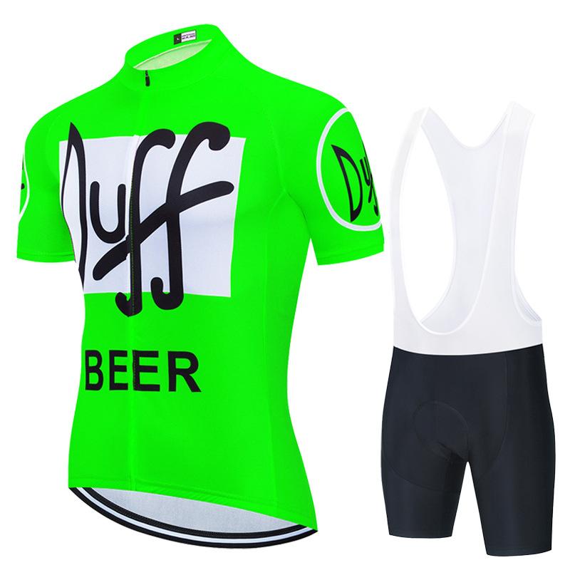 Cycling Suit Zipper Short Sleeve Spring And Summer Bicycle Riding Thin Bicycle Downhill Suit Cycling Suit Set