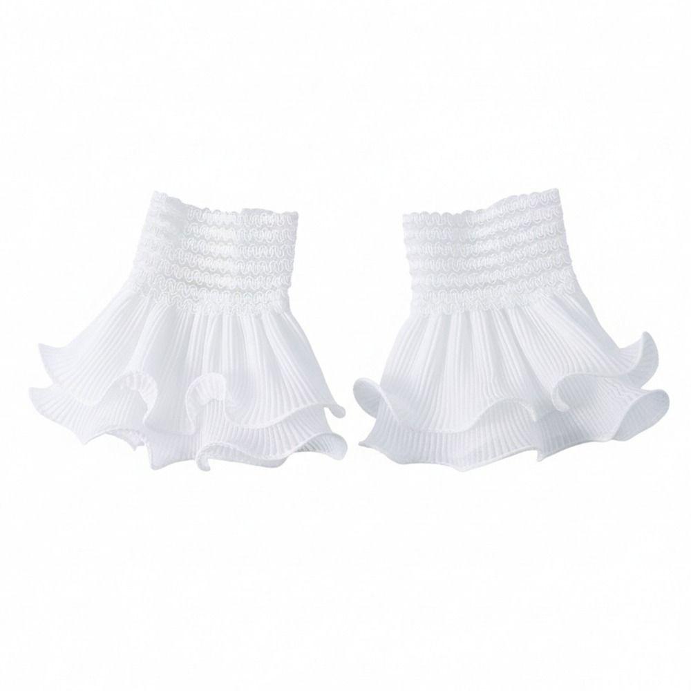 Detachable Fake Cuff White Black Lace Cuff New Sweater Cuffs