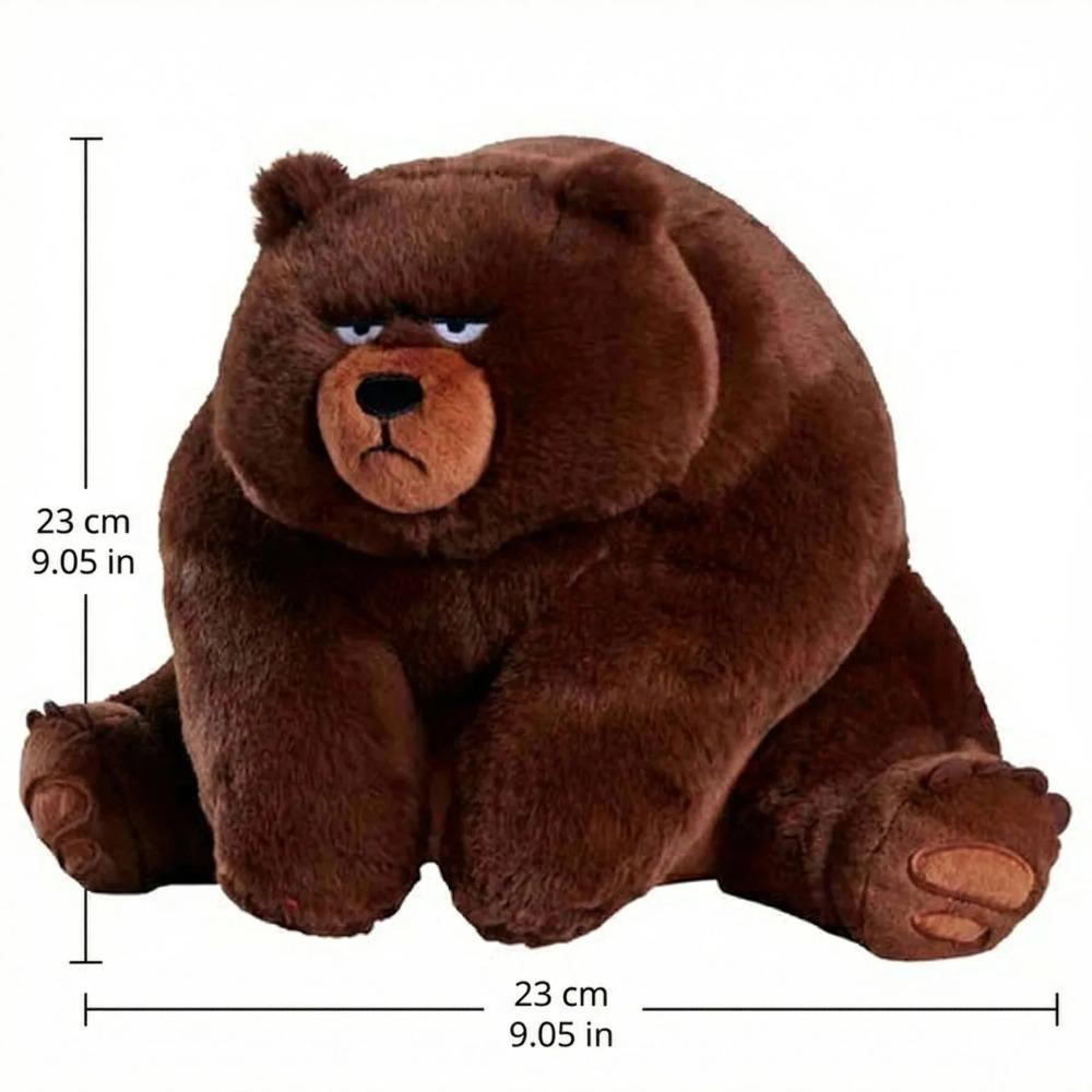 Hoppers Plush Doll New Anime Peripherals Beaver Transformation Stuffed Toy Soft Collectible Plushie For Kids Birthday Gift