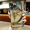 Salvador Dali Art Phone Case For iPhone 15 16 17 Air 14 Pro Max 16E Plus 13 12 Mini Plating Anti-Fall Fundas