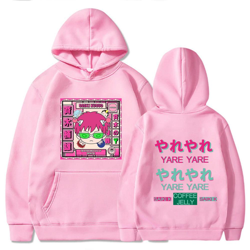 The Disastrous Life of Saiki K Autumn Men's Hoodie Sweatshirt Men Womnen Fashion Design Pullover Men's Fleece Hoodies