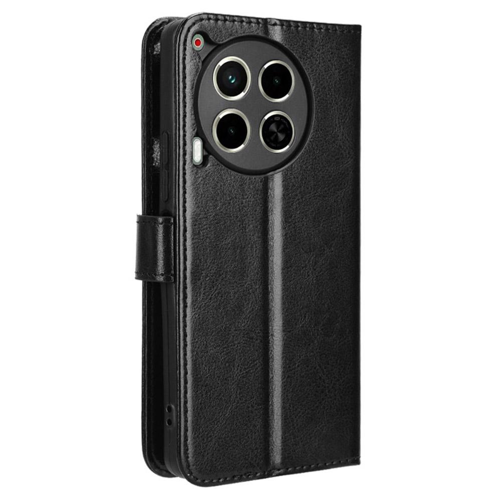 For TECNO Camon 30 4G/Camon 30 5G CL6/CL7 Phone Case Crazy Horse Texture Wallet Leather Cover