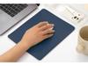 Anti-Slip Solid Color Leather Mouse Pad - Simple Desk Mat
