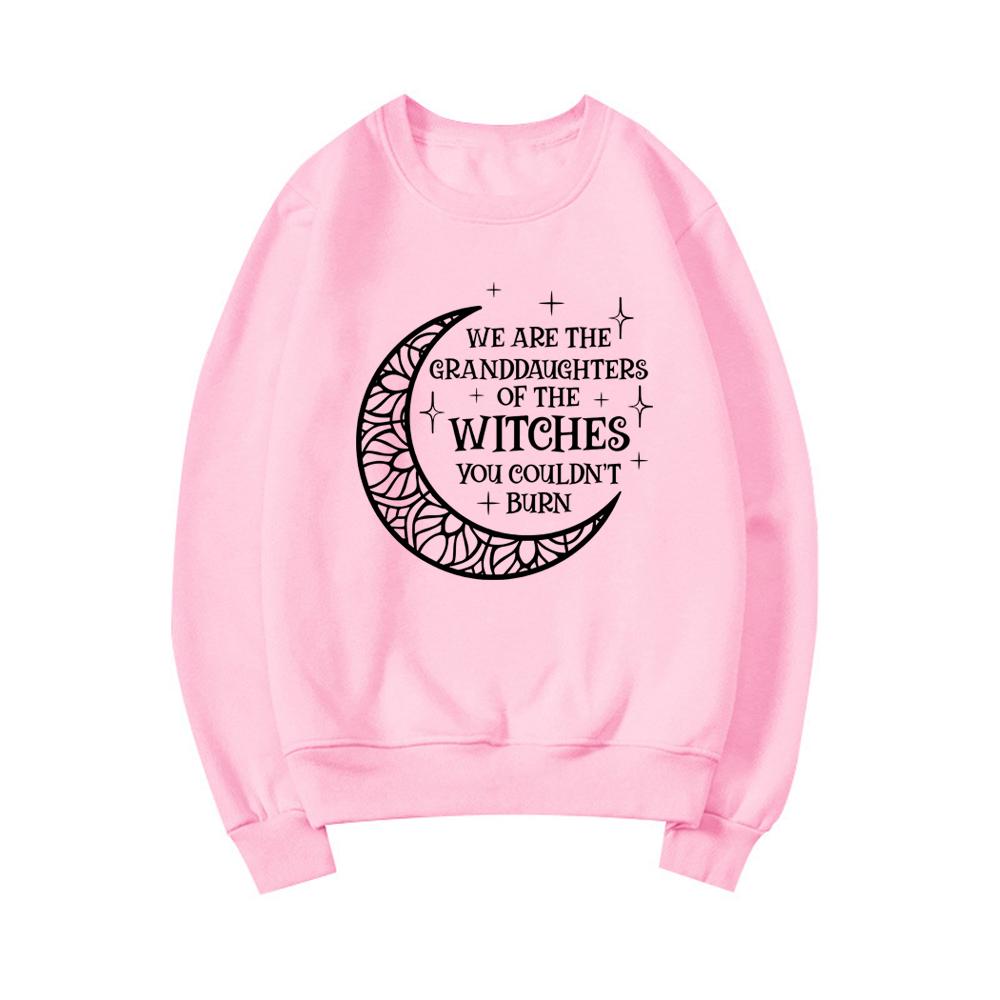 Wir sind die Enkelinnen der Hexen, die Sie nicht verbrennen konnten Sweatshirt Salem Witch Sweatshirt Witchy Kleidung Halloween Hoodies