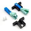 10Pcs Reusable SC UPC Fiber Optic Quick Connector Embedded Single-Mode Connector  Telecommunication