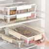 Food Storage Box With Sealed Lid For Kitchen Use Large Capacity Pet Material