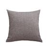 Simple Solid Color Pillow Linen Home Pillow Case Sofa Cushion