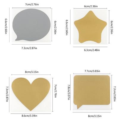 20Pcs Scratch Cards Scratch Labels for Small Business, Scratch Stickers for Making Raffle Card, Gift Certificates Cards