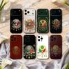 Emblem Ottoman Empire Coat Of Arms Phone Case For iPhone 17pro,16,15,14,13,12,11 Plus,Pro Max,XS,Soft Silicone Black Cover