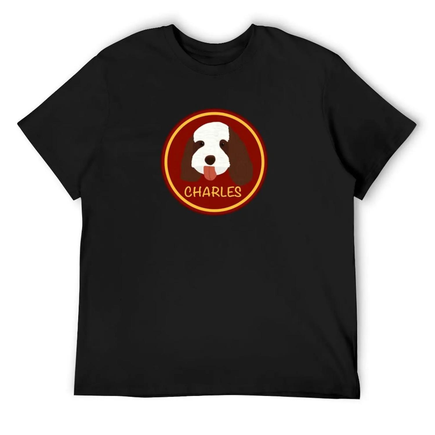 

Charles T-Shirt custom shirt street wear quick-drying anime mens graphic t-shirts pack XXXXXL різнокольоровий