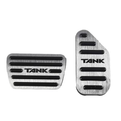 KOKATO Kompatible Toyota Tank M900A/M910A Aluminium-Pedalabdeckung, Bremspedal, Kein Werkzeug erforderlich, Speziell