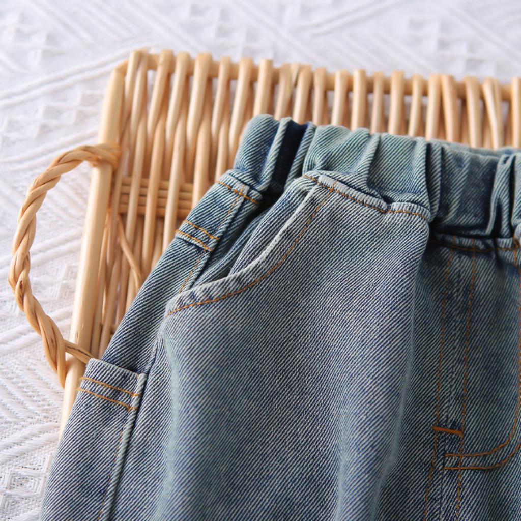 Uformelt langermet sett for barn, komfortable hverdagsantrekk