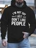 S Fashion Trend Breathable Hoodie 270g Trendy Brand Fun Printed Hoodie for Autumn and Winter Warm and Casual Versatile Top Drawstr