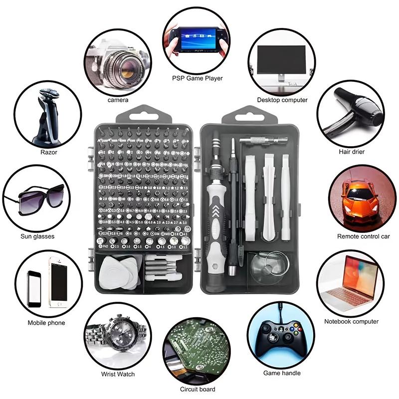 115 In 1/32 In 1 Mini Magnetics Precision Screwdriver Set For Phone Computer Pc Equipment Repair Multifunctional Precision Screw