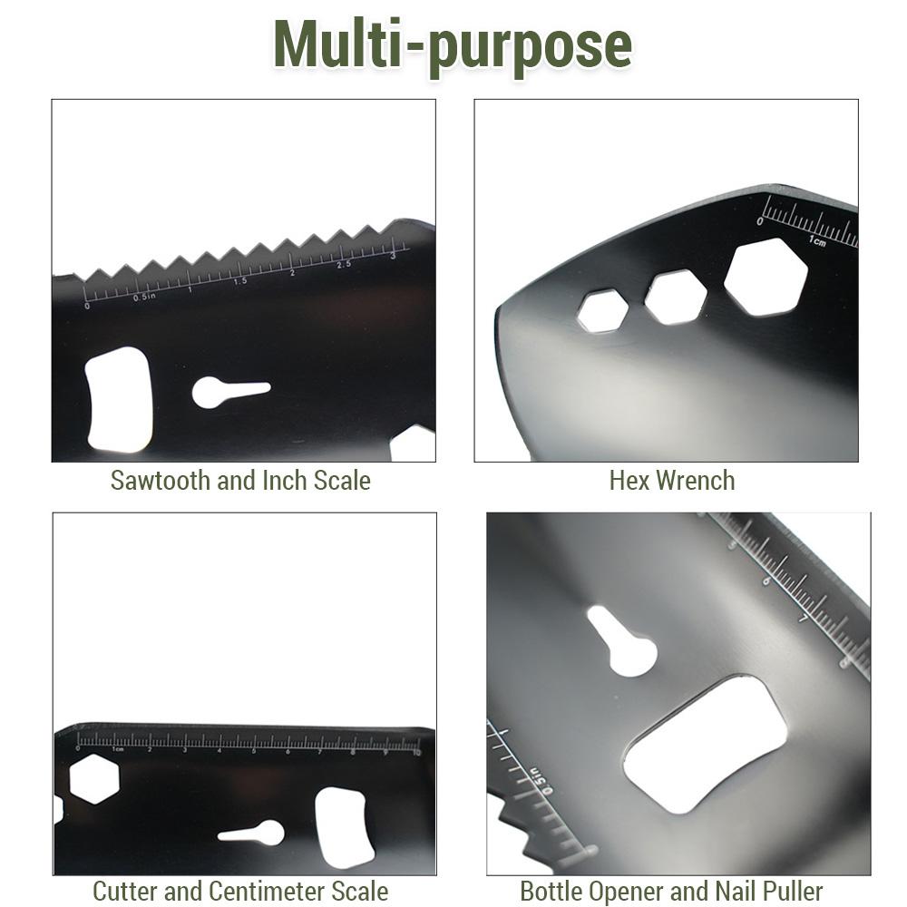 Multipurpose Camping Shovel Garden Hand Trowel Outdoor Portable Shovel Hiking Shovel For Camping Hiking Survival Equipment