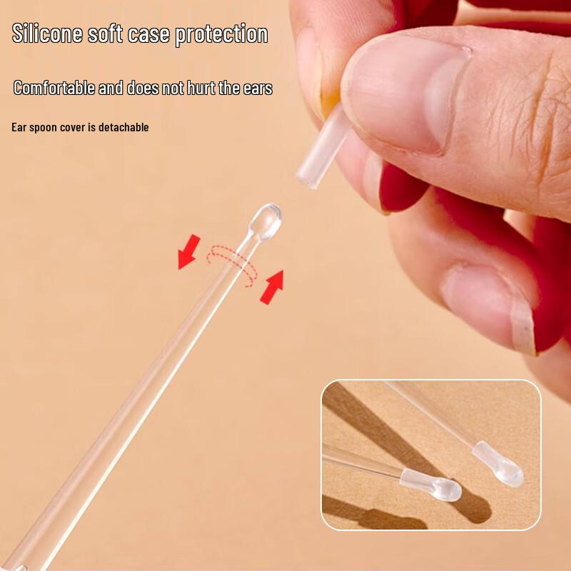 Bingyou Baby/Kids LED Ear Cleaner with Soft Tip