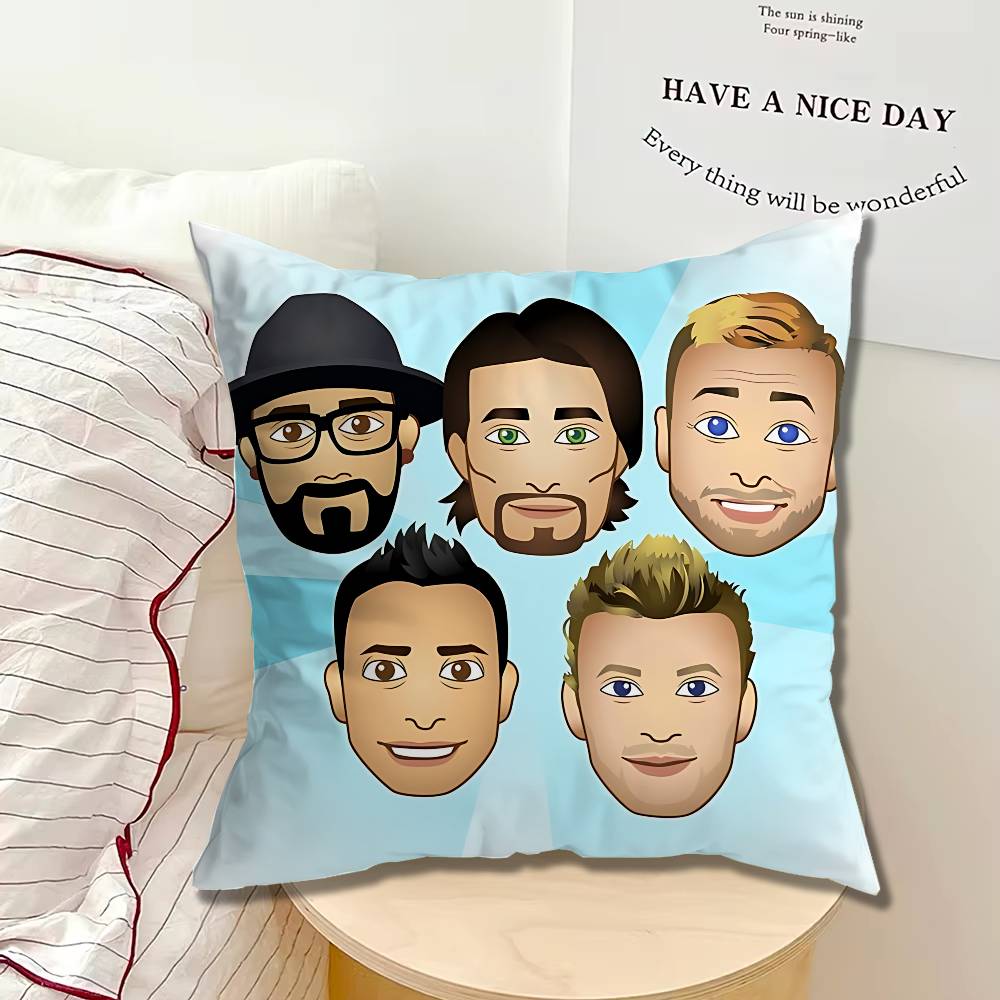 I Want It That Way BSB Pillow cases Organic Linen Pillow Case DoubleSided Print Cushion Cover for Sofa Home Decor Gift