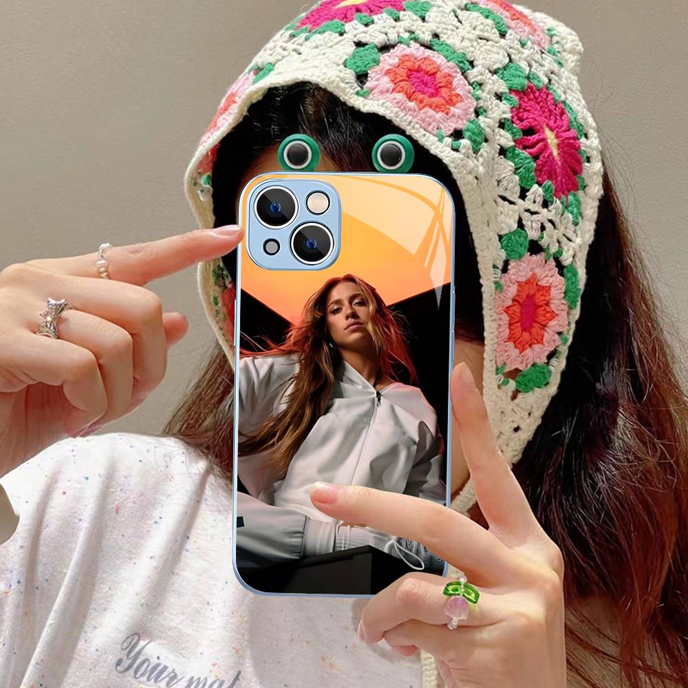 Canadian Female T-Tate Singer M-McRae Tempered Glass For Iphone 14 13 12 11 Pro Mini XS MAX 14Plus X XS XR Fundas