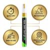 Gold Color Tombstone Touch Up Paint Pen Quick-Drying Waterproof Inscription Touch Up Paint Oil-Based Extra Large Capacity
