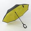 Hands-Free Folding Inverted Umbrella with C-Handle