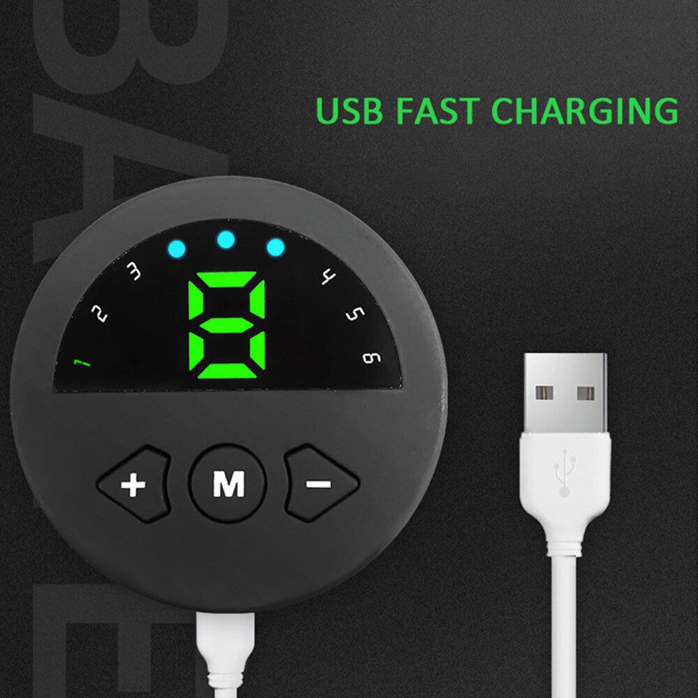 Ems Muscle Stimulator Toner ABS AbdominalWireless Buttocks Hip Trainer Body Fitness Massager