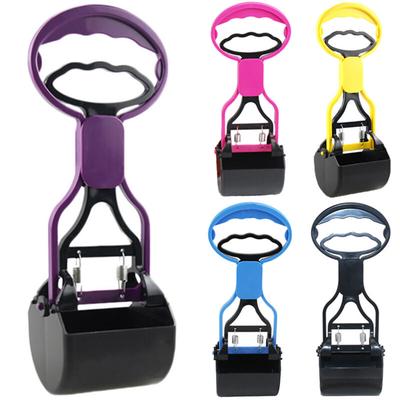 Animal de companie de colectare a deșeurilor de câine Pooper de mers pe jos Poo Poop Scoop Grabber Culegător Scooper