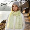 Holiday Gathering Accessory Glitter Sparkly Foil Snowflake Print Scarf for Women Christmas Soft Fabric Winter Gift Theme Shawl Wrap Fall Lightweight