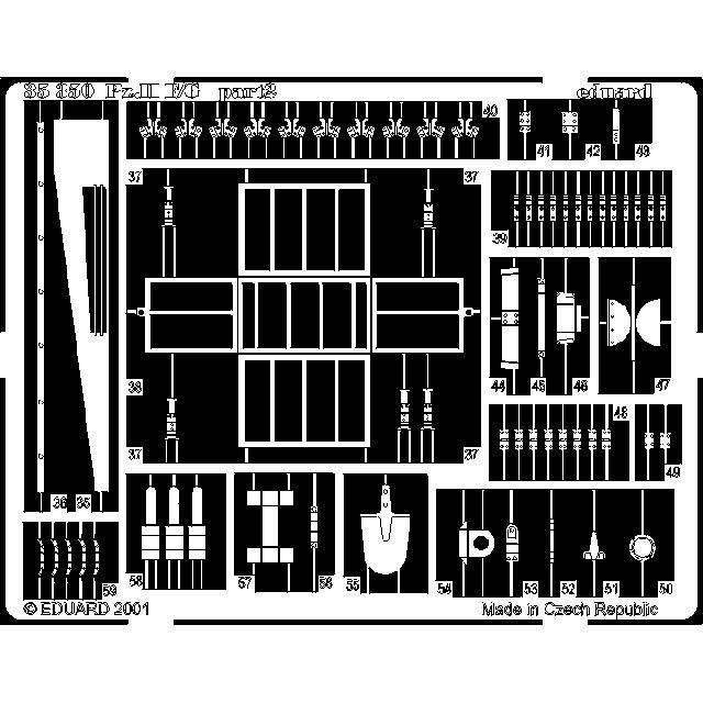 Maquette PZ.II F/G - EDUARD - 1/35 - Plastique - Pour adultes - Mixte