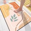 Diatom Mud Cushion Absorbent Mat Toilet Entry Door Non-slip Mat Bathroom Foot Mat Toilet Entry Carpet