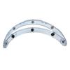 Motorcycles Black UV Adapter Flip Up Base Attachment For 3-Snaps Bubble Shield Visor Face Mask Helmet Accessories
