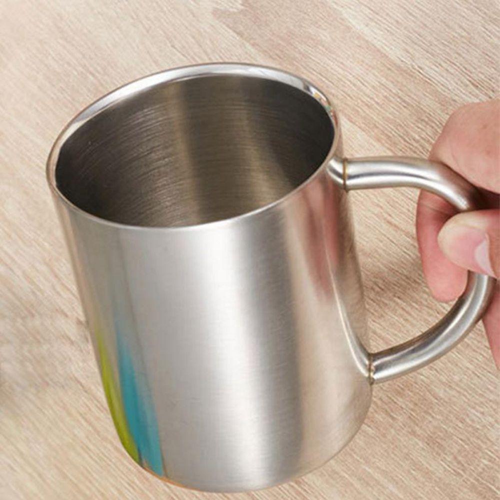 Double Wall Stainless Steel Portable with handle Coffee Mug Tea Cup Mug Cup Water Bottle