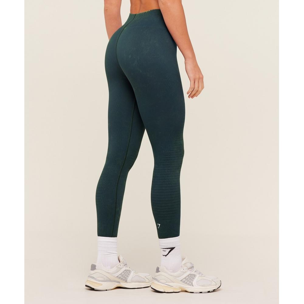 Gymshark Steel Seamless Leggings Deep Petrol Blue B6b1v Udth