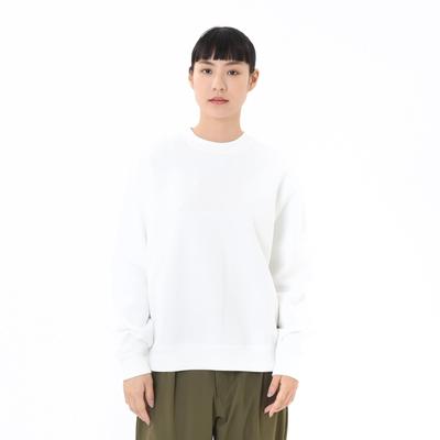 Sportowa bluza dresowa z logo WT (Podszewka z polaru) (WT43526) Kobiety (Biały)