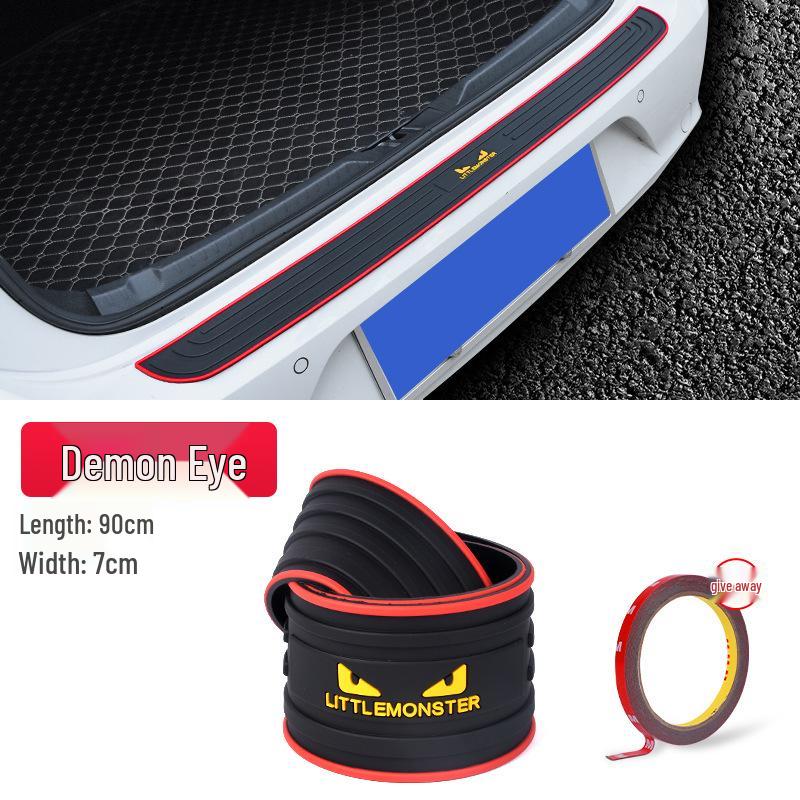 Bil Bagageutrymme Skydd Gummilist - Anti-Kollision, Anti-Repor, Anti-Skav, Anti-Steg