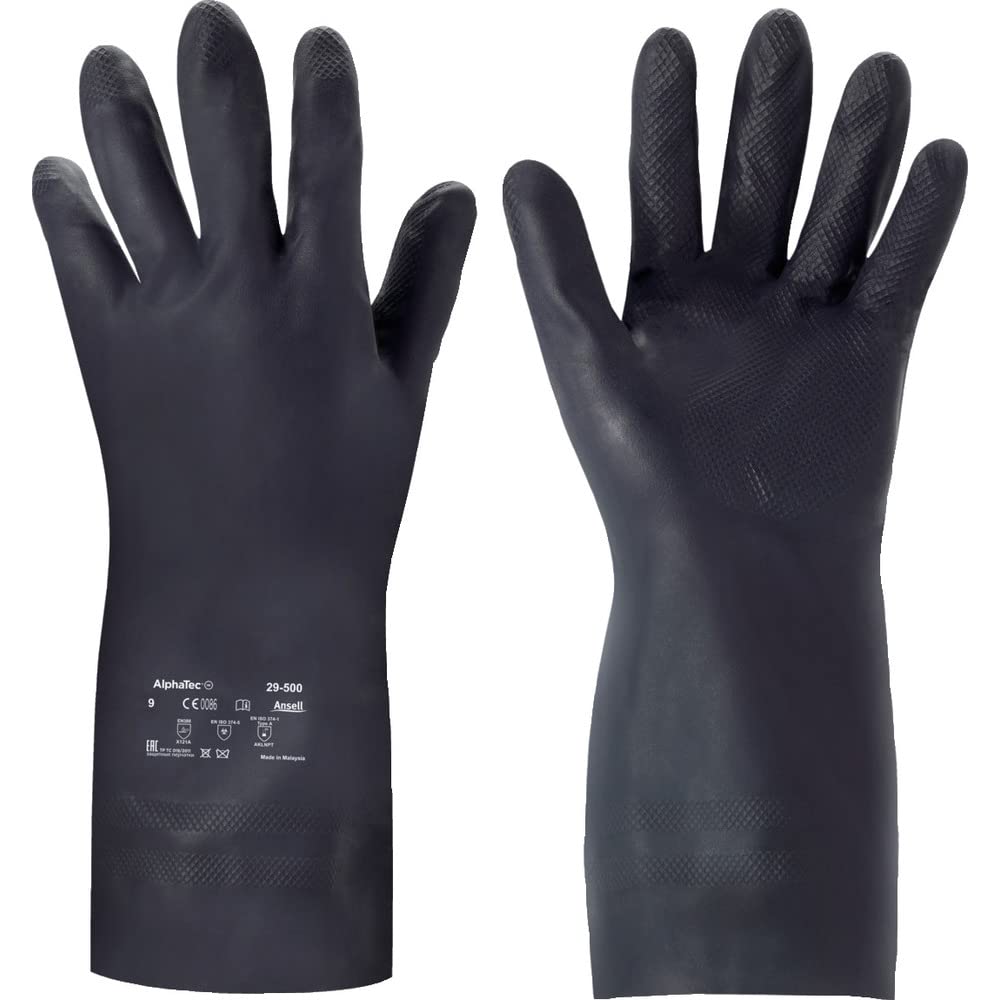 

Ansell Chemical Resistant Gloves Alphatec L Size [Indust.starter] 29-500 29-500-9