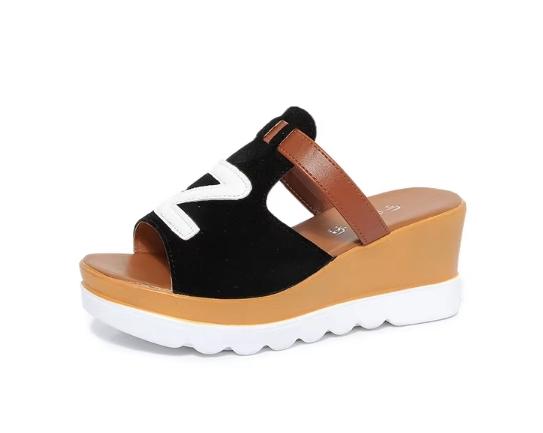 

2024 Women s Summer Flat Sandals with Platform for Ladies 40