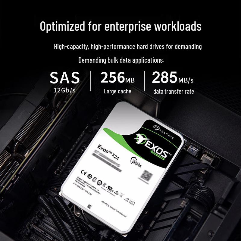 Seagate Exos Enterprise 24TB SAS HDD