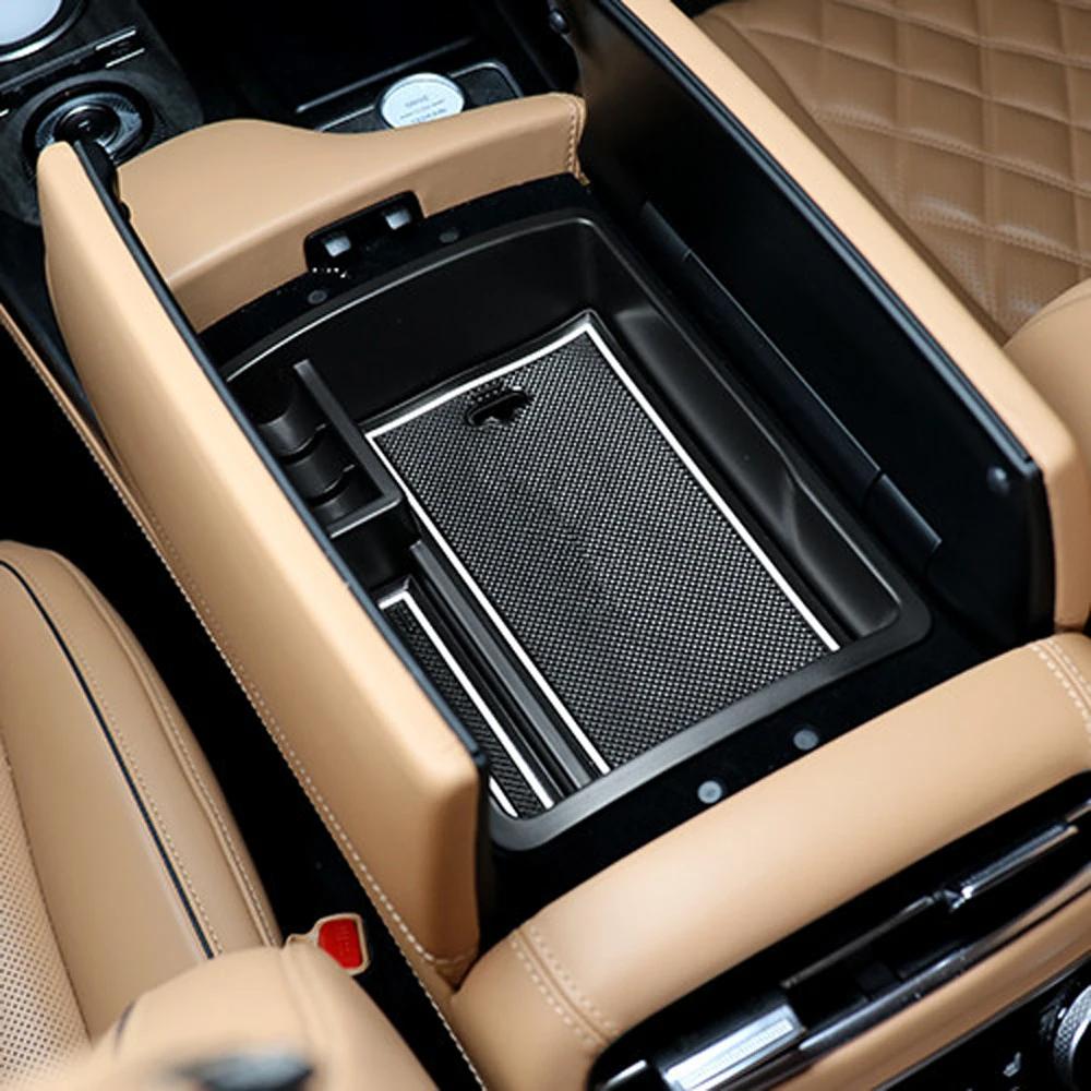 Center Console Organizer Tray Compatible with Genesis GV80 2021-2025 Accessories, Secondary Storage Armrest Glove Box
