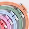 5Pcs Adjustable Embroidery Hoop with Spring Clip Oval Shape Stitching Frame for Embroidery Needlecraft Stitching Project
