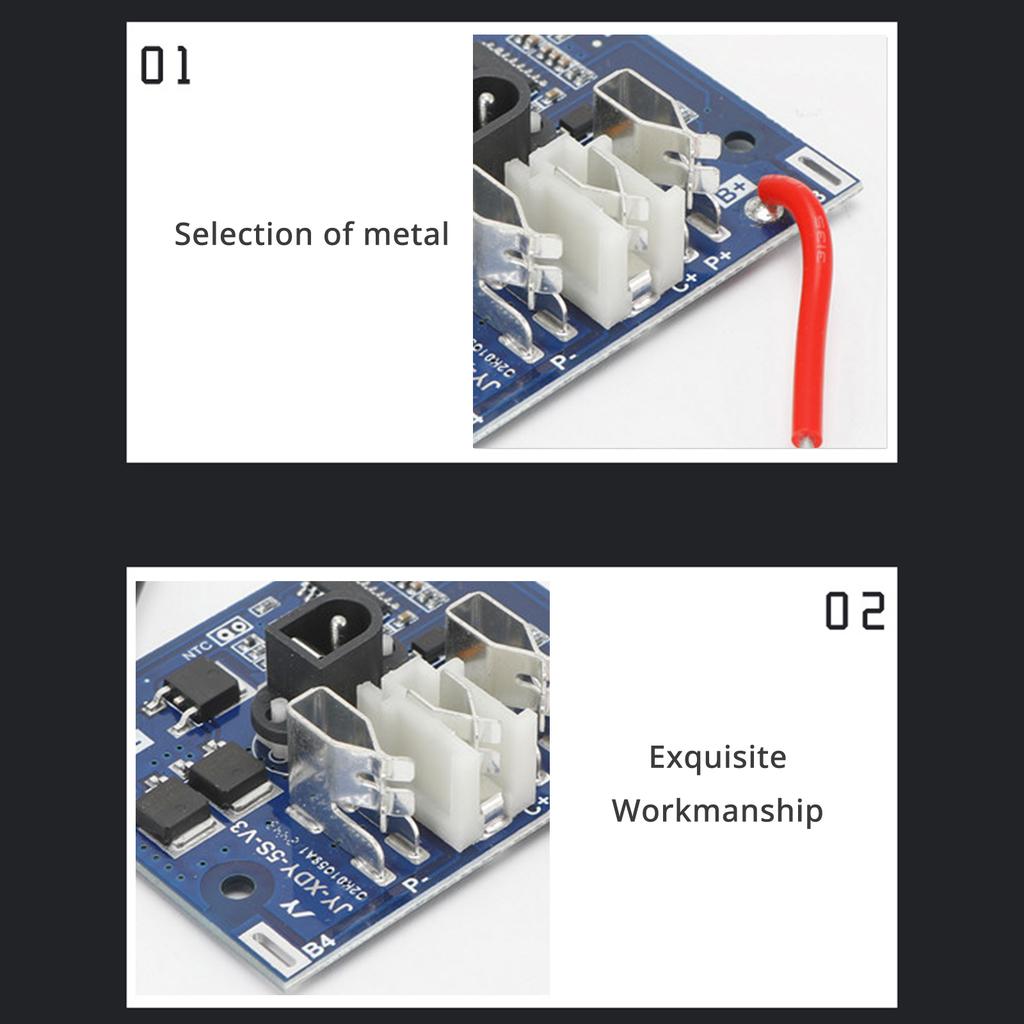 21V Lithium Battery Pack Protective Circuit Board Module For Power Tool Battery Charging Protective Board Accessories