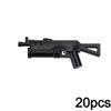 20pcs WW2 Military SWAT Guns Bricks Model Series Guns Assemble Educational MOC Army Building Blocks Soldier Militaries Kid Toys