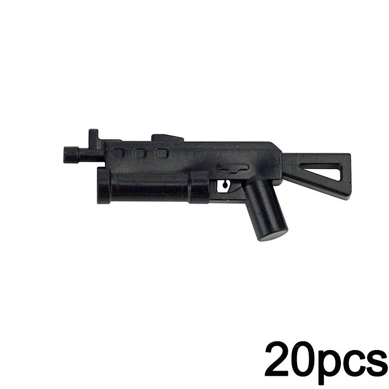 

MOC Set WW2 Guns Military Weapon Storage Room Brick SWAT Soldiers Gun Accessories Building Block Toy Classic Military Leduo Gift