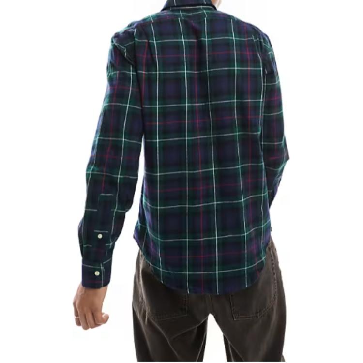 Polo Ralph Lauren Classic Fit Plaid Twill Shirt Men Shirts Multicolor 100032862