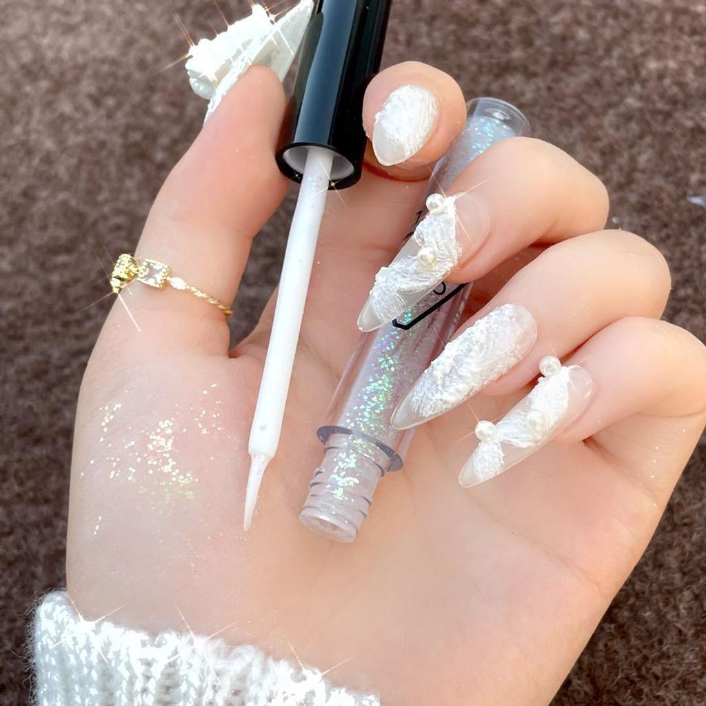 Star Diamond Charm Eye Streamer Eyeshadow Liquid Pearlescent Fine Shimmer Liquid Eyeshadow Waterproof Not Easy To Take Off Eye Makeup Brightening